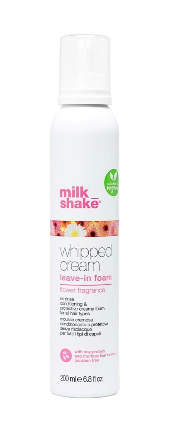 Milk Shake Whipped Cream Flower Koruyucu Durulanmayan Köpük Saç Kremi 200 ml - Image 1