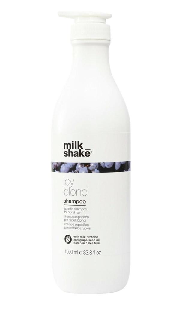 Milk Shake Icy Blond Sarı ve Platin Renk Saçlar İçin Şampuan 1000 ml - Image 1