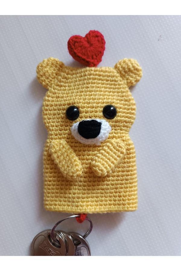 Bdphome Ayıcık Amigurumi Anahtarlık - Image 1