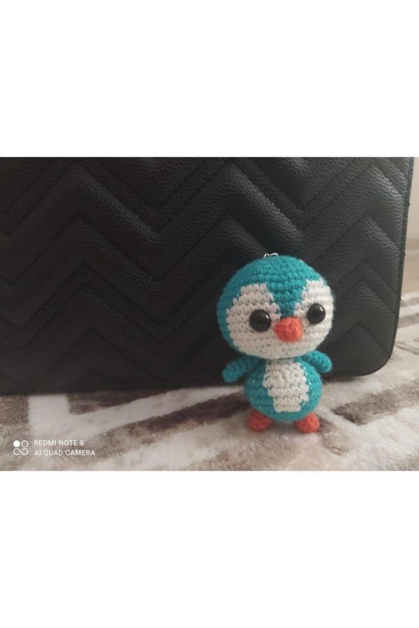 Bdphome Amigurumi Penguen Anahtarlık - Image 1