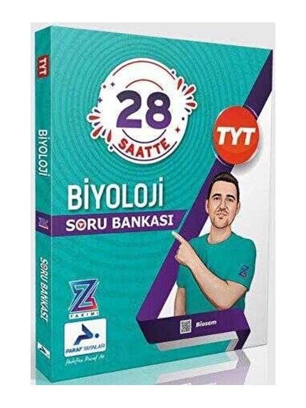 Paraf YKS TYT Biyoloji Z Takımı 28 Saatte Soru Bankası Paraf Yayınları - PRF Paraf Yayınları - Image 1