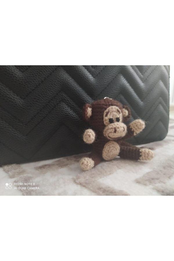 Bdphome Amigurumi Maymun Anahtarlık - Image 1