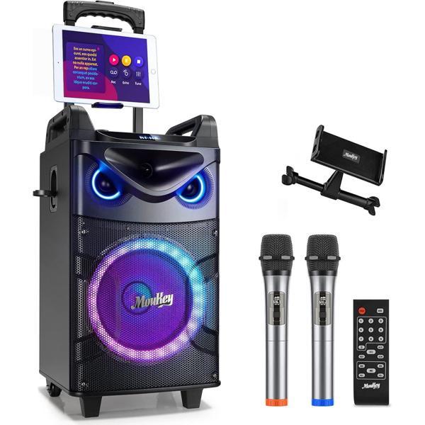Donner Moukey MTs10-2 10" Subwoofer PA System & Karaoke Makinesi - Image 1
