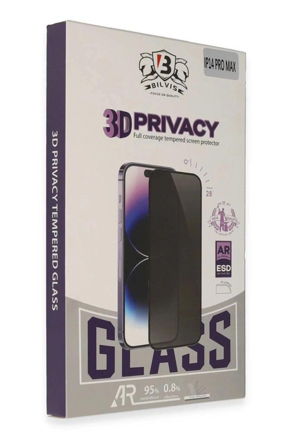 iPhone 12 Pro Max Bilvis 3D Hayalet Cam Ekran Koruyucu-(5796) - Image 1
