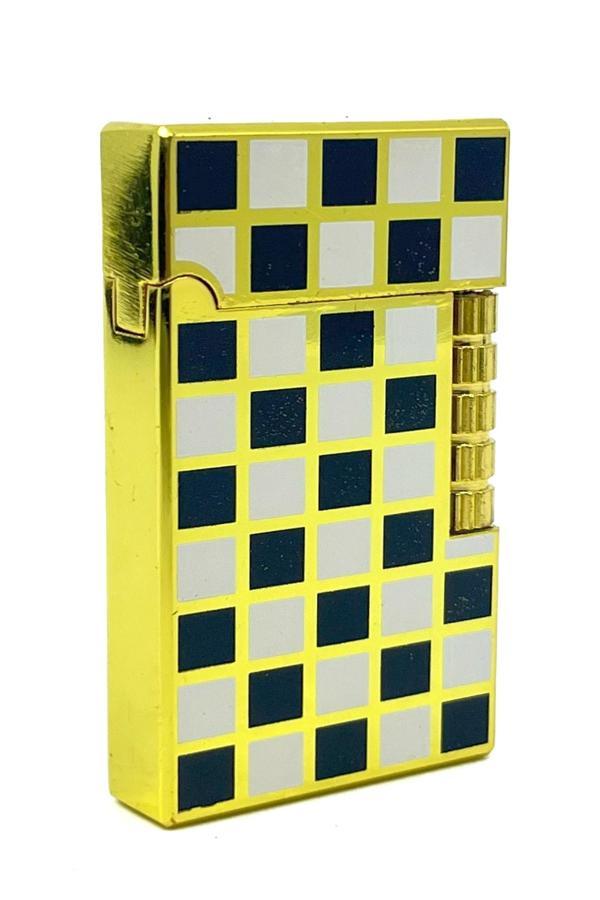 Dupont Tarzı Metal Çakmak Soft Flame Mum Alev - Dama - Image 1