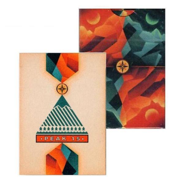 The Ellusionist Peak 15 Luxury Pressed Oyun İskambil Kartı - Image 1