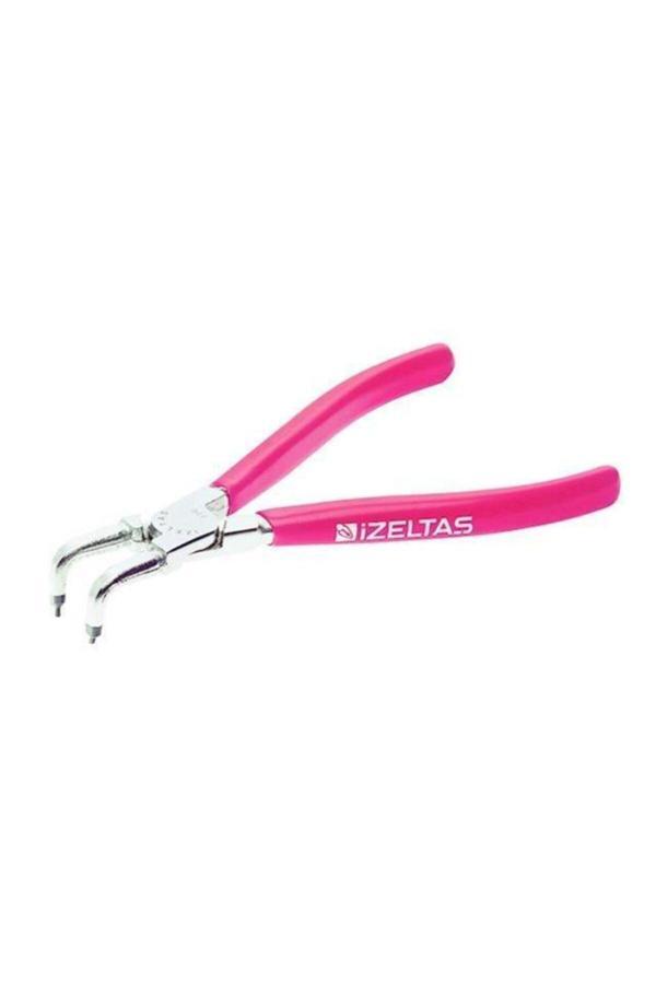 İzeltaş 3331 12 0210 Iç Segman Pensesi Yaysız Eğri 210 Mm - Image 1