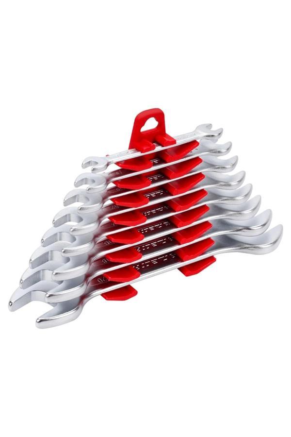 İzeltaş 0100 8'Li Açık Ağız Anahtar Takımı Kısa Boy – 0100002108 - Image 1