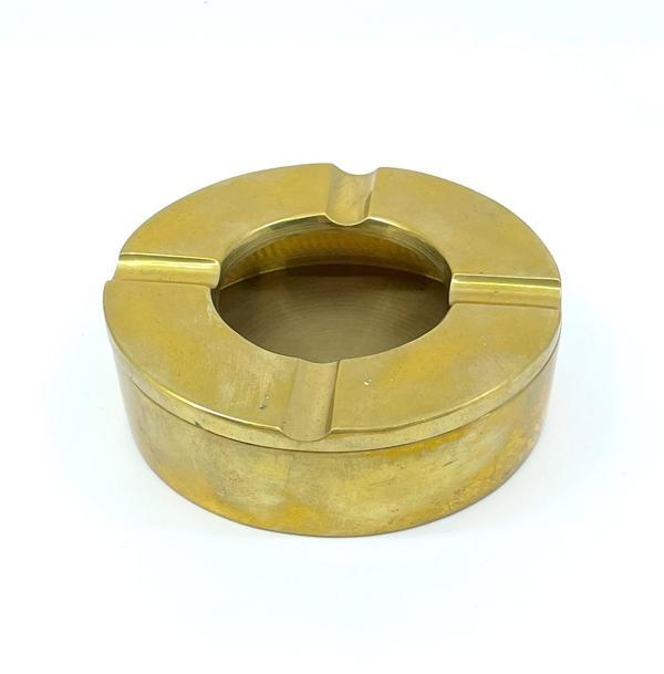 Pirinç Döküm Küllük Yuvarlak 9 cm - Image 1
