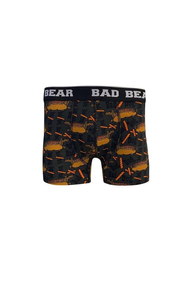 Bad Dog Antrasit Desenli Erkek Boxer - Image 1