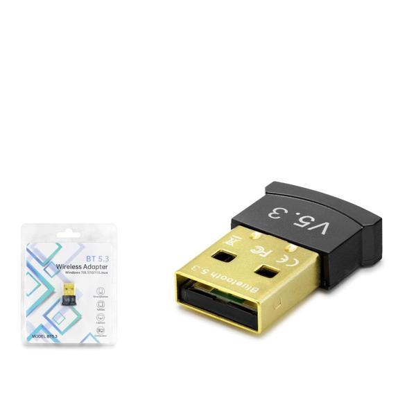 Hadron BT5.3 Mini USB v5.3 Bluetooth Adaptör - Siyah - Image 1