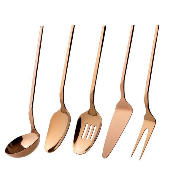 Jumbo 5100 Titanyum Bronz 5 Parça Servis Takımı - Image 1