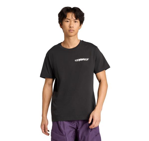 JM6359-E adidas U Snow T Erkek T-Shirt Siyah - Image 1