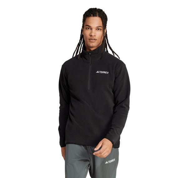 JP0783-E adidas Mt Ess Hz Fl Erkek Sweatshirt Siyah - Image 1