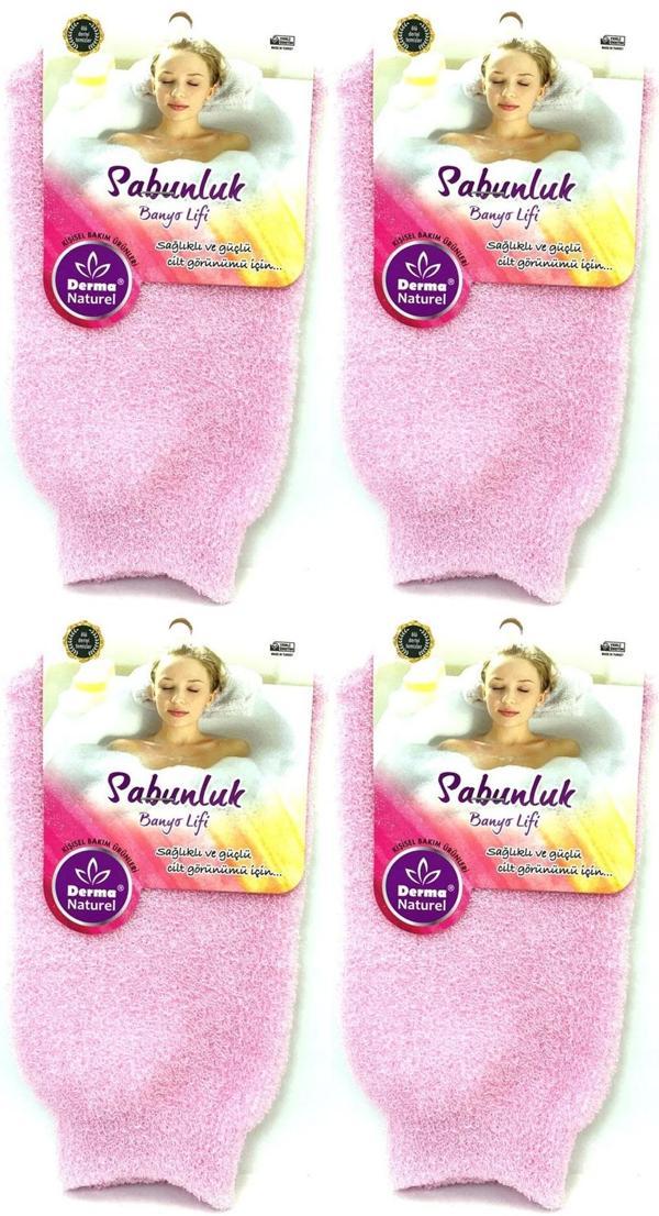 Derma Naturel Sabunluk Banyo Lifi MS-30 (4 Lü Set) - Image 1
