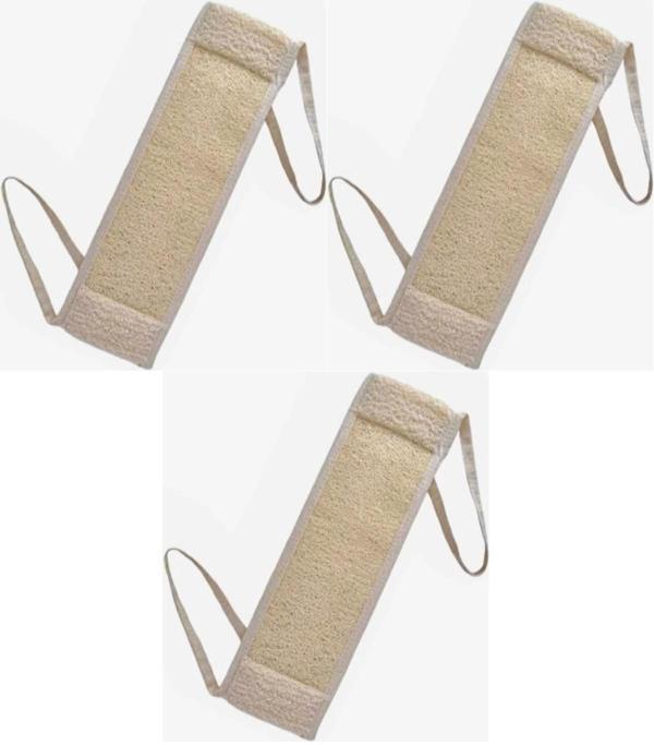 Derma Naturel Loofah İpli Kemer (Kabak) MS-12 (3 Lü Set) - Image 1