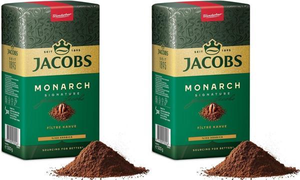 Jacobs Monarch Filtre Kahve 1000GR (2PK*500GR) - Image 1
