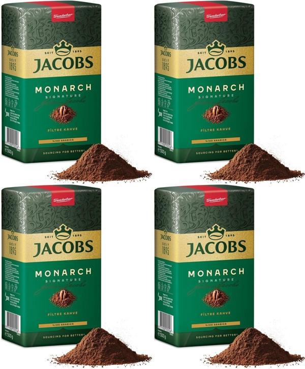 Jacobs Monarch Filtre Kahve 2000GR (4PK*500GR) - Image 1