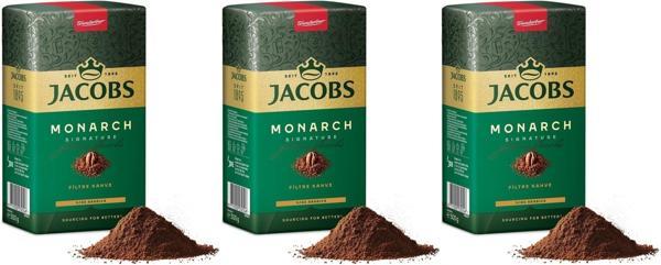 Jacobs Monarch Filtre Kahve 1500GR (3PK*500GR) - Image 1