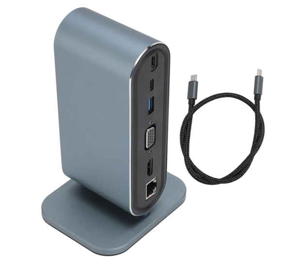 ZR773 Type-C Support 4K 12 İn 1 Dock Model Pd Station - Image 1