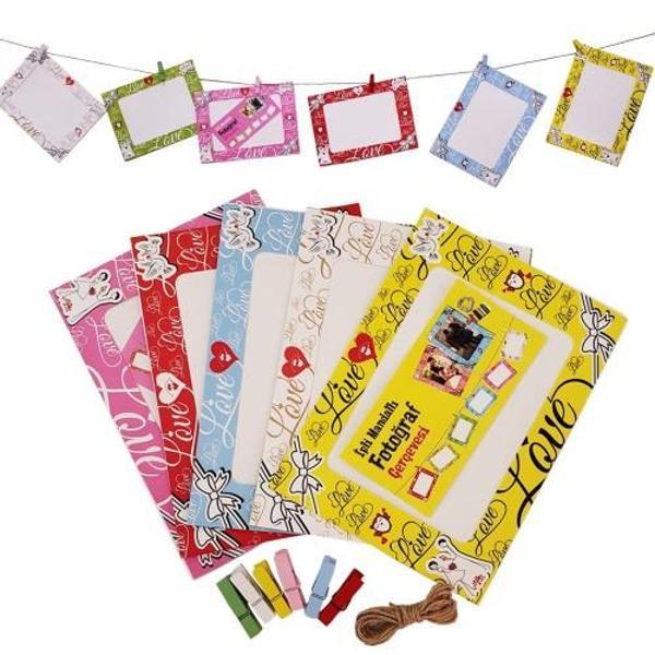 Çerçeveli Mandalli İpli Albüm - Image 1