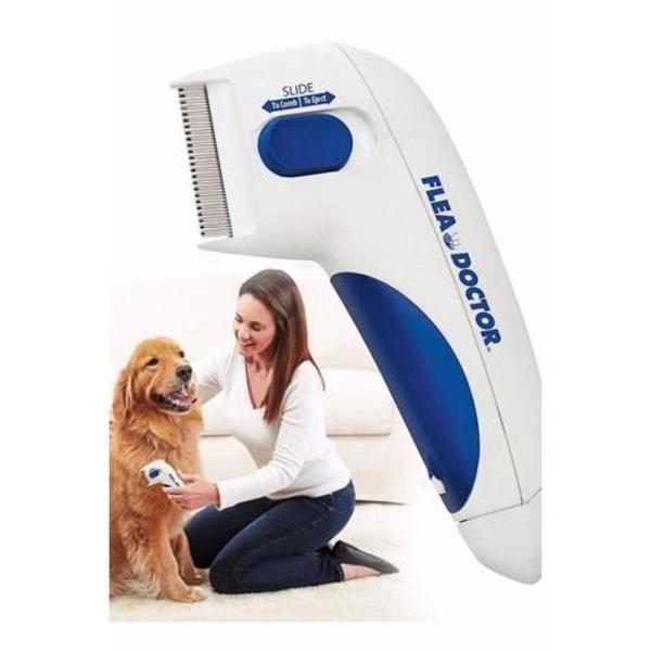 Flea Doctor Kedi ve Köpekler için Pilli Pire Tarağı - Image 1