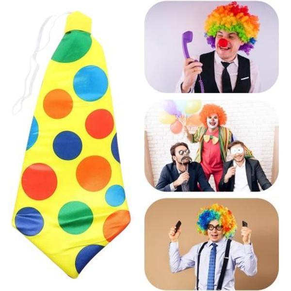 Palyaço Kravatı Lastikli Geniş Kesim - Image 1