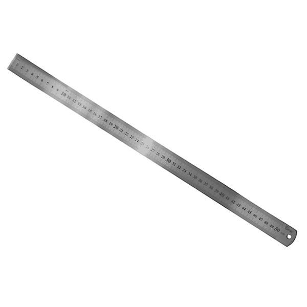 Gfb 1446 Paslanmaz Çelik Cetvel 600 x 30 x 0,85 mm – Hassas Ölçüm Cetveli - Image 1
