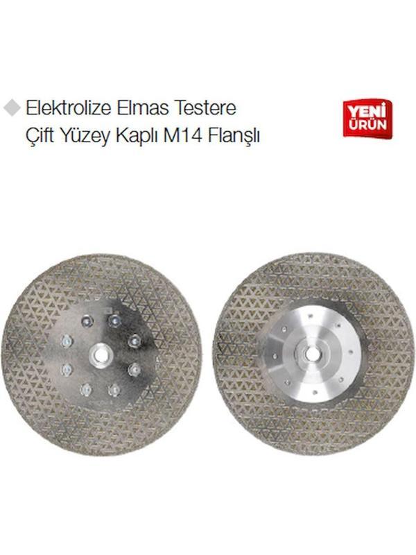 Gfb 2396 Elektrolize Elmas Testere M14 Flanşlı 125 mm - Image 1