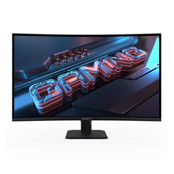 Gigabyte GS32QCA 31.5″ 180Hz 1ms HDMI DisplayPort  Adaptive-Sync VA Curved 2K Gaming Monitör - Image 1