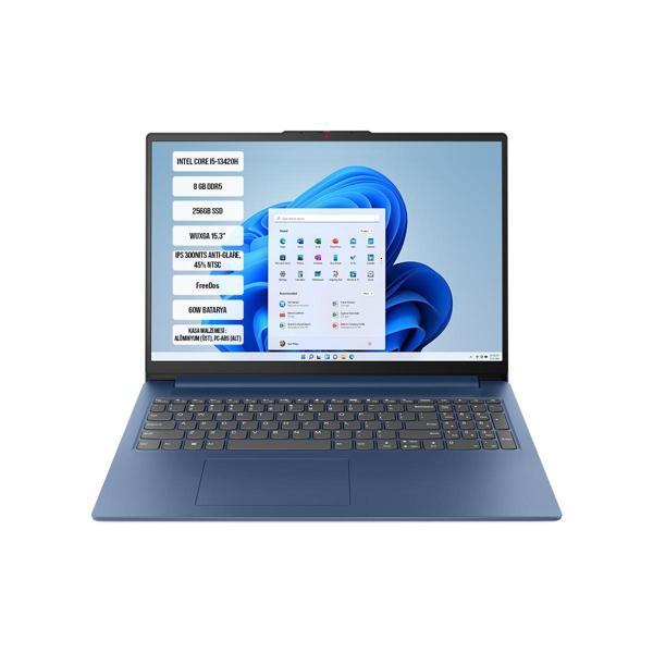 Ideapad Slim 3 15IRH10 83K10062TR Intel Core I5-13420H 8gb Ddr5 256GB SSD Wuxga 15.3" IPS 300Nits Freedos Taşınabilir Bi - Image 1