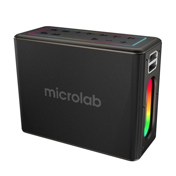 Mıcrolab M60 Vega, 100w, Taşınabilir, Bt/usb/aux/tf/type-c, Rgb Işıklı, 15000mah Batarya, 2adet Mikr - Image 1