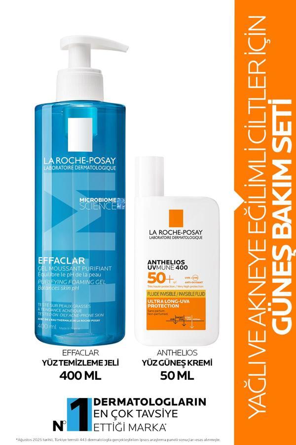 La Roche-Posay Yağlı Ve Akneye Eğilimli Ciltler İçin Güneş Bakım Seti - Image 1