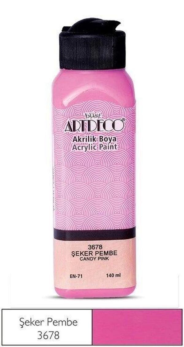 Supertrend Akrilik Boya 140 ml. 3678 ŞEKER PEMBE - Image 1