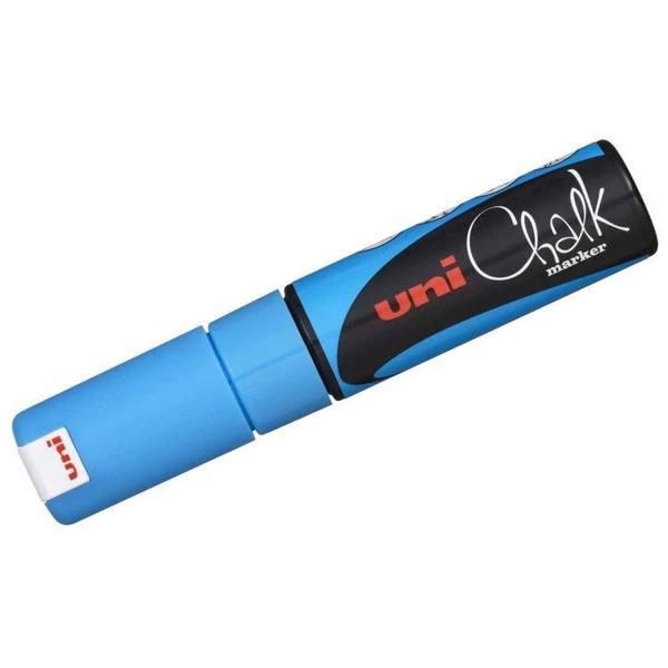 Supertrend Chalk 8 mm Kesik Uç Su Bazlı Sıvı Tebeşir Kalemi Açık Mavi - Image 1