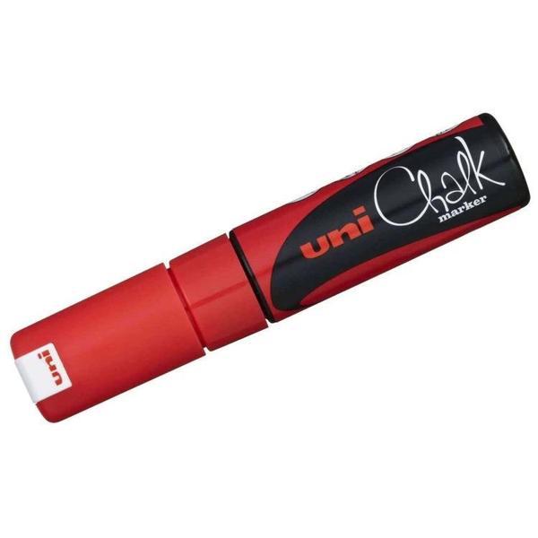 Supertrend Chalk 8 mm Kesik Uç Su Bazlı Sıvı Tebeşir Kalemi Kırmızı - Image 1