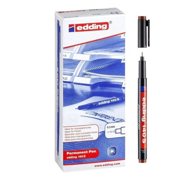 Supertrend 140 S Çok Amaçlı Permanent Kalem (Asetat Kalemi) KAHVERENGİ 10'lu Kutu - Image 1