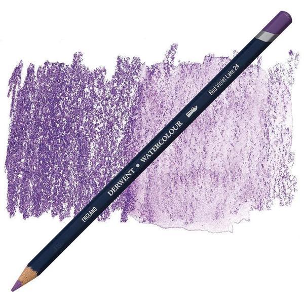 Supertrend Watercolour Pencil Suluboya Kalemi 24 Red Violet Lake - Image 1