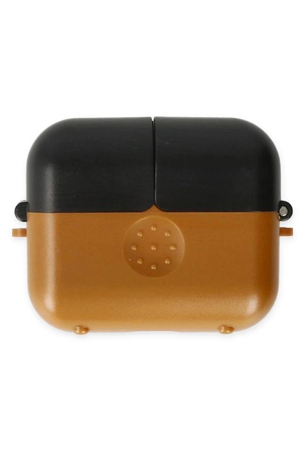 Airpods 3 (3.nesil) Basmalı Kılıf - Kahverengi-Siyah-(5796) - Image 1