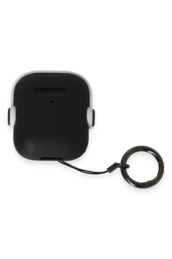 Airpods 2 (2.nesil) Cool Kılıf - Siyah-Beyaz-(5796) - Image 1