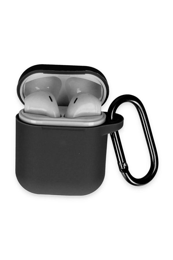 Airpods 2 (2.nesil) Hang Kılıf - Siyah-(5796) - Image 1
