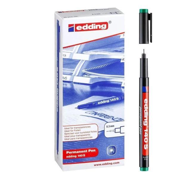 Supertrend 140 S Çok Amaçlı Permanent Kalem (Asetat Kalemi) YEŞİL 10'lu Kutu - Image 1