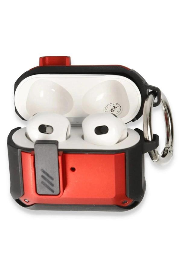 Airpods 3 (3.nesil) Truva Kılıf - Kırmızı-(5796) - Image 1