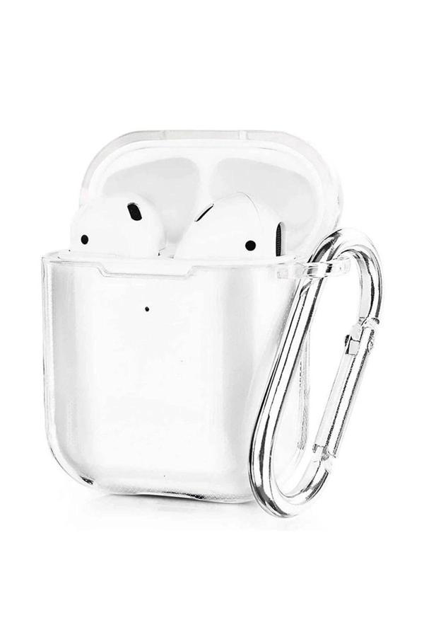 Airpods 2 (2.nesil) Hang Kılıf - Şeffaf-(5796) - Image 1