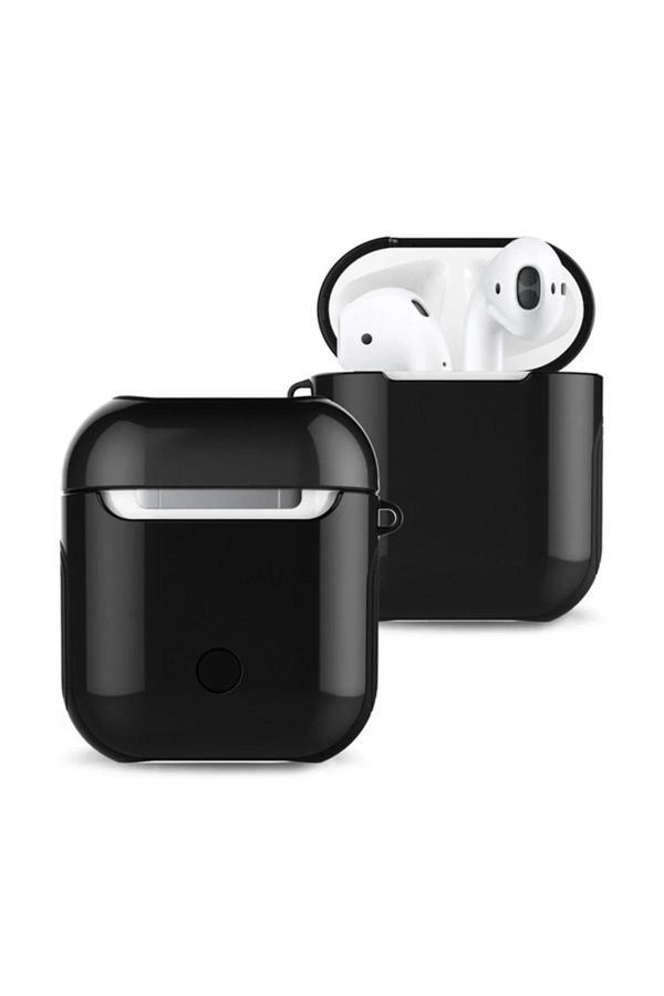 Airpods 2 (2.nesil) 3in1 Kılıf - Siyah-(5796) - Image 1