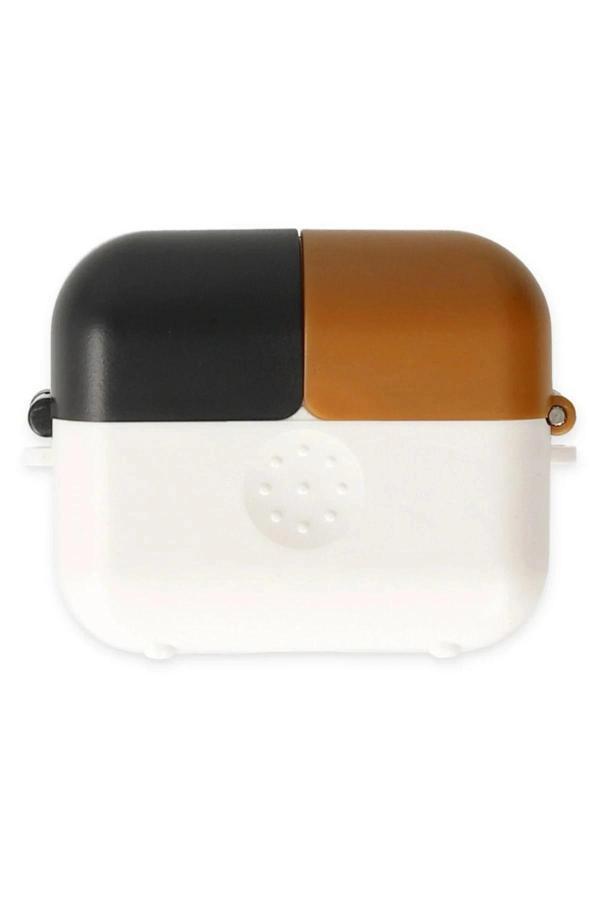 Airpods 3 (3.nesil) Basmalı Kılıf - Beyaz-Siyah-Kahverengi-(5796) - Image 1