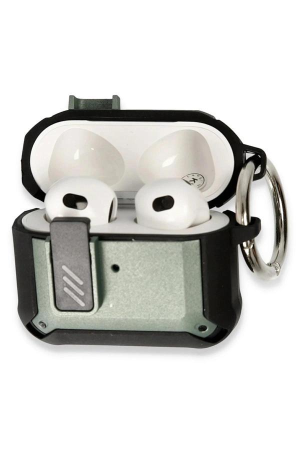 Airpods 3 (3.nesil) Truva Kılıf - Yeşil-(5796) - Image 1