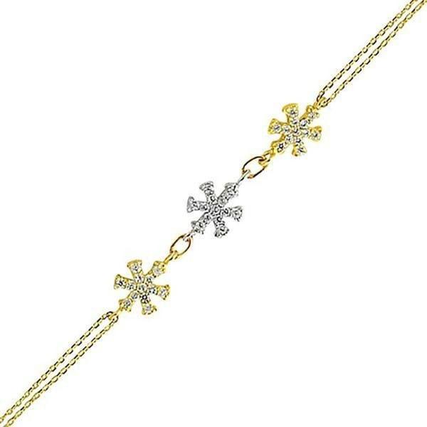 Kar Tanesi Bileklik 2,02 Gram 14 Ayar Altın - Image 1