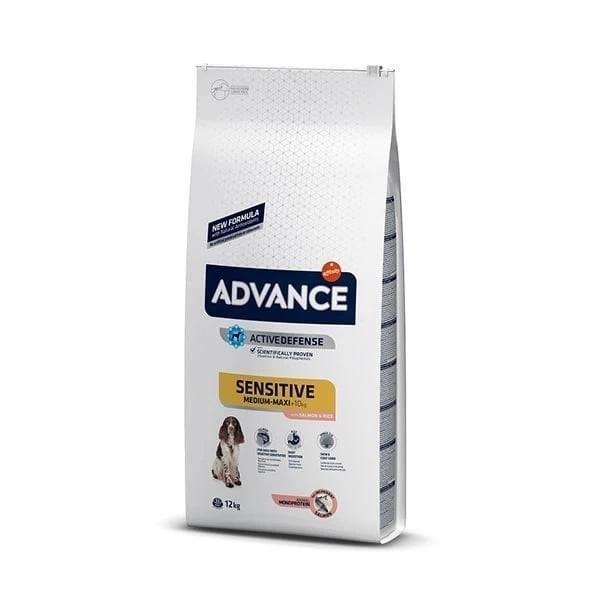 Advance Sensitive Somonlu Hassas Yetişkin Köpek Maması 12 Kg - Image 1