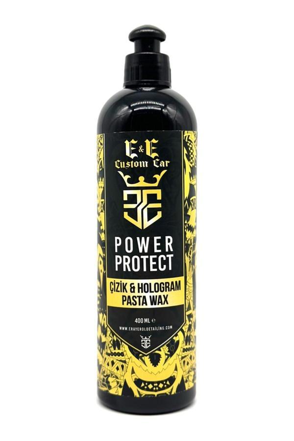 E&E Custom Car Power Protect Çizik Ve Hologram Pasta Wax 400 Ml - Image 1